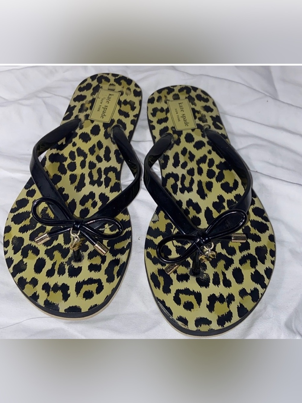 Kate Spade Leopard Sandals